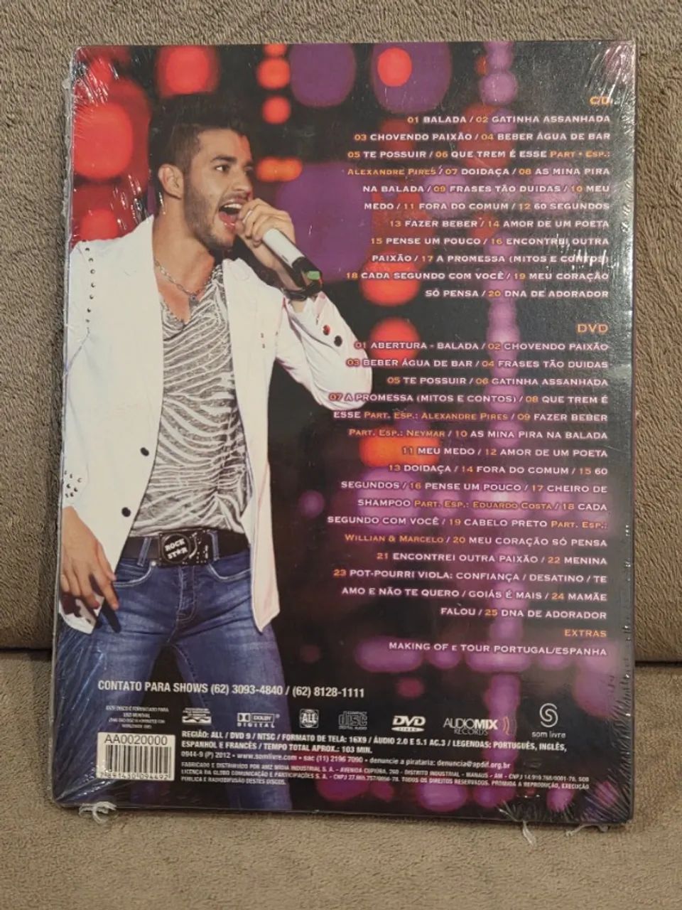 DVD e CD Gustavo Lima ao vivo em São Paulo - Foto 2