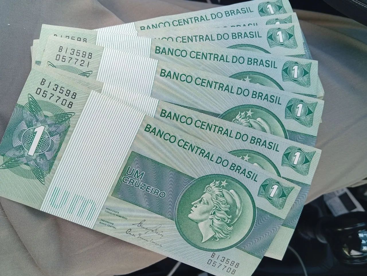 Notas de 1 cruzeiro