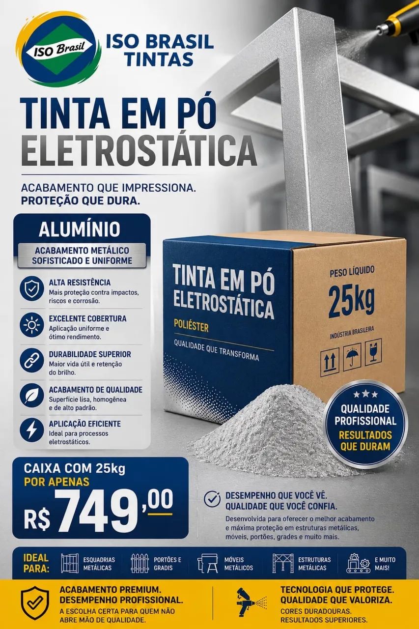 Tinta eletrostática a pó  - Foto 2