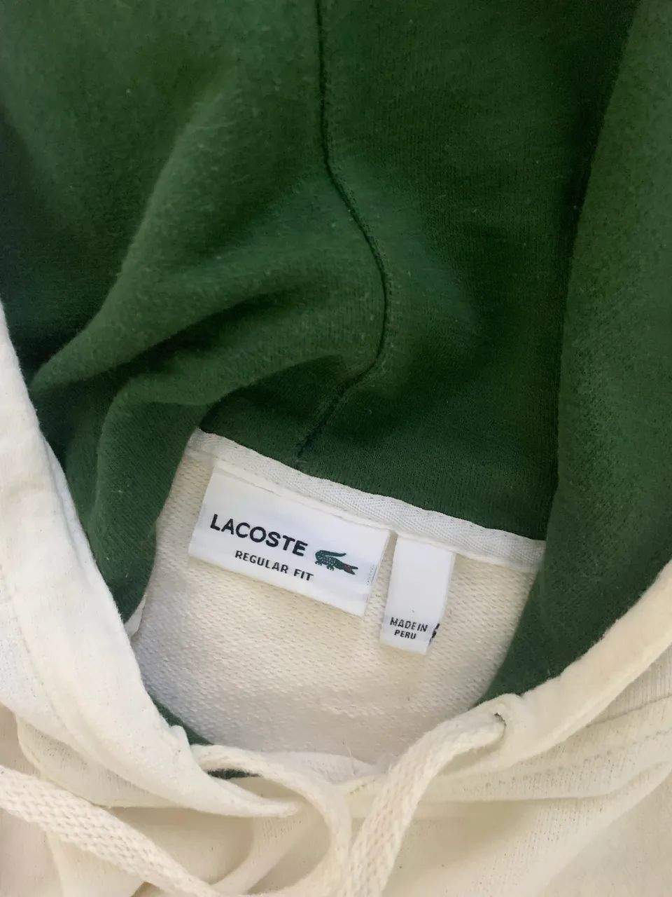 Conjunto Lacoste Verde e Branco Original - US S / P - Foto 5