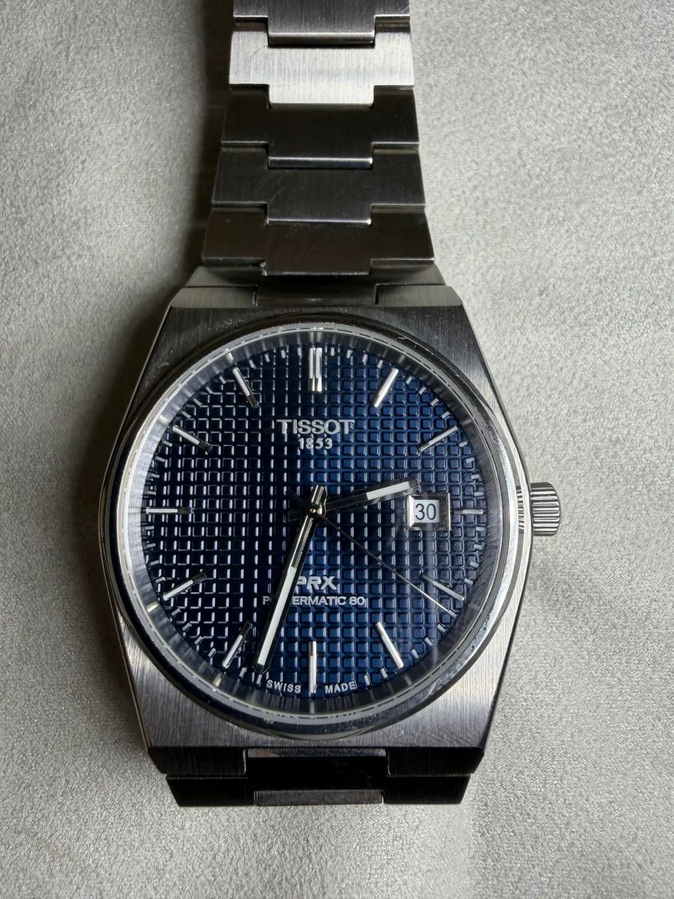 Relógio Tissot prx automático Blue 