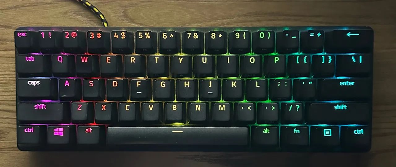 RAZER HUNTSMAN MINI SWITCH PURPLE - Foto 2