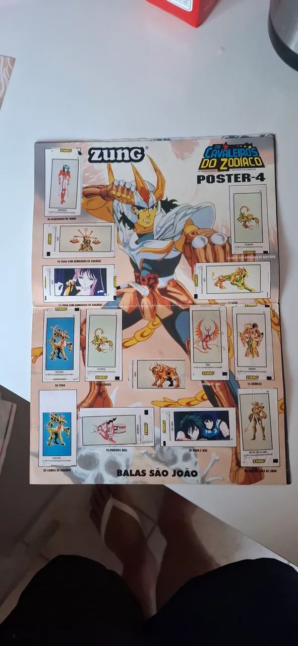 Poster zung cavaleiros do zodíaco 