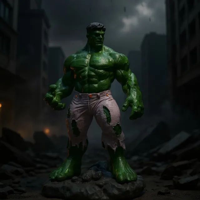 Action Figure do Incrível Hulk