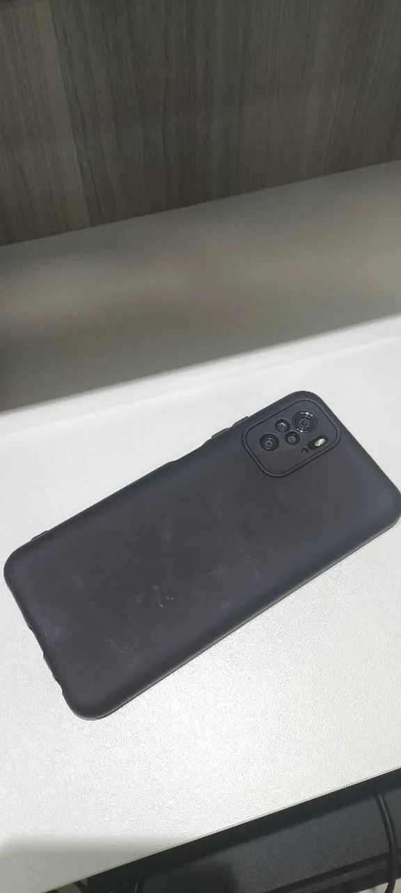 Smartphone xiami redmi note 10s com capa e película 