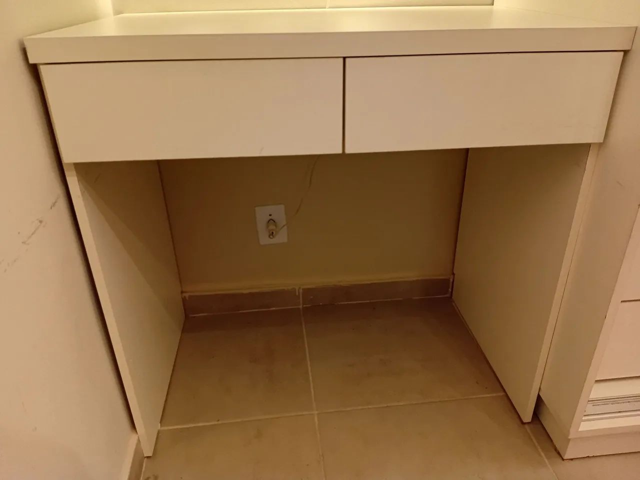Escrivaninha Nice 2 gavetas MDF