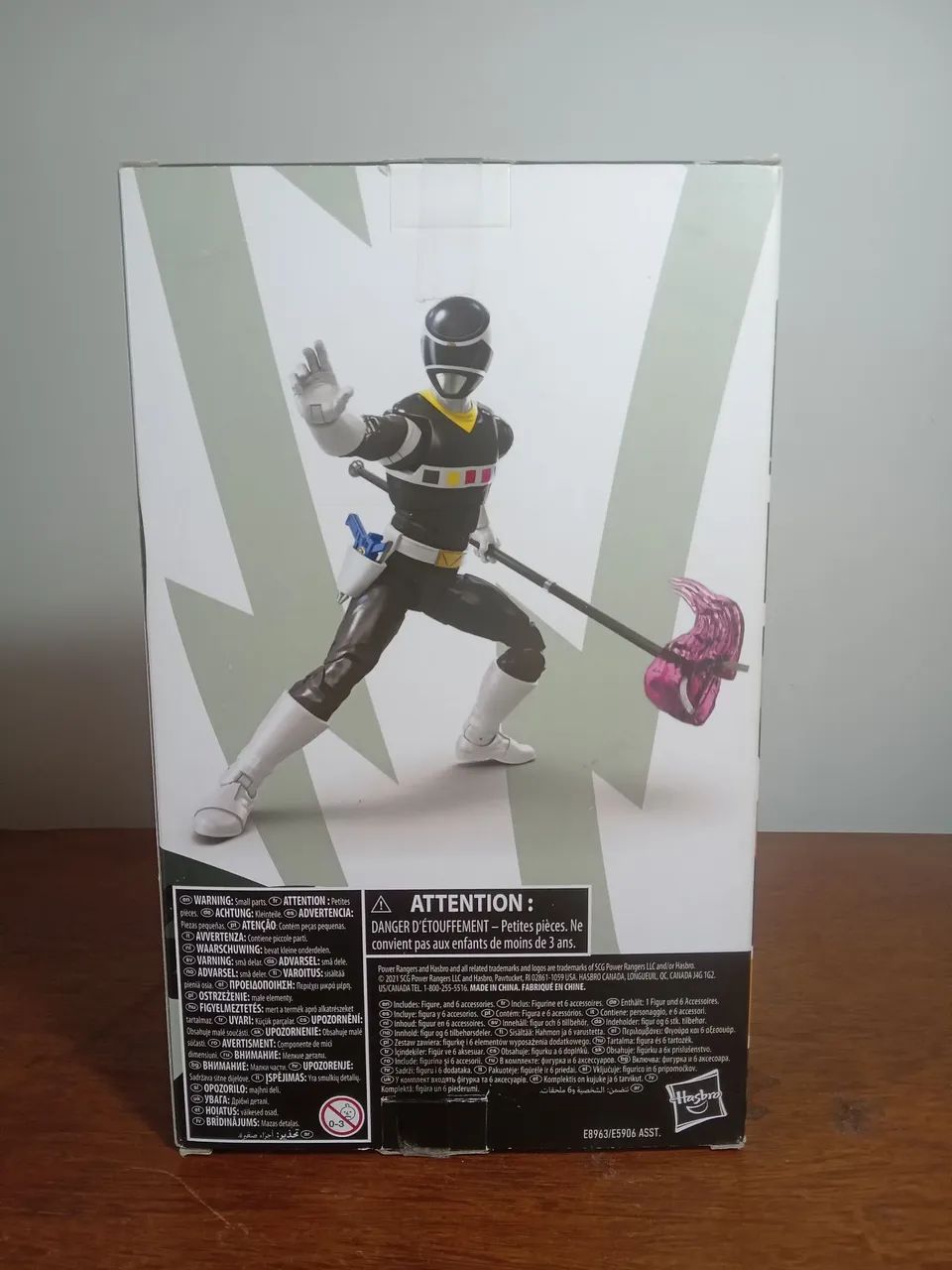 Power Rangers Lightning Collection Preto In Space Hasbro  - Foto 3