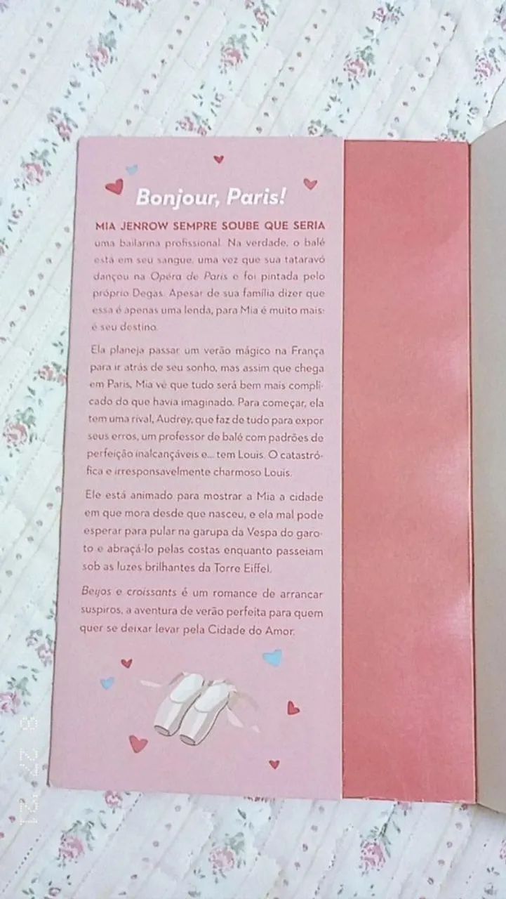LIVRO Usado Beijos e Croissants - Editora: ALT - Foto 3