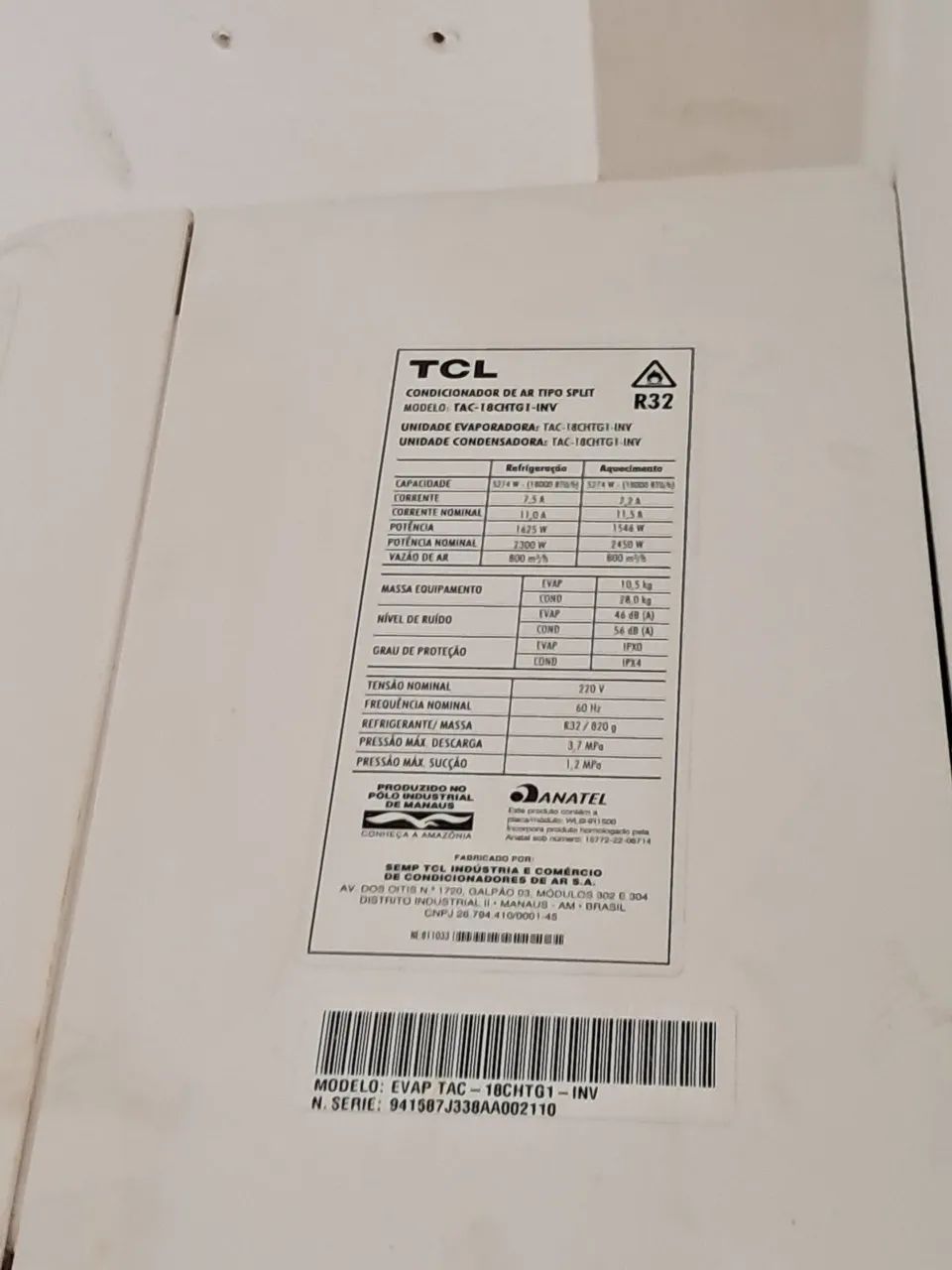 Split inverter 18 BTU pouco uso - Foto 2