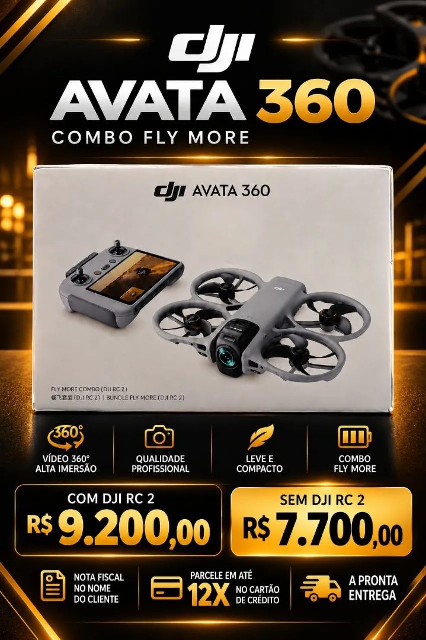 Drone DJI avata 360 fly more combo