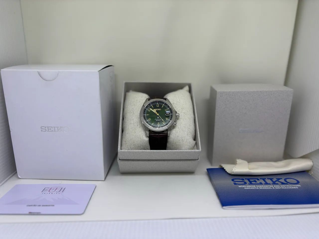 Seiko Prospex Alpinist Green Dial SRPB121 - Automático - Full Set - Foto 4