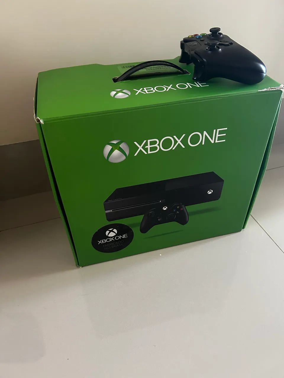 Xbox One (com caixa e nota)