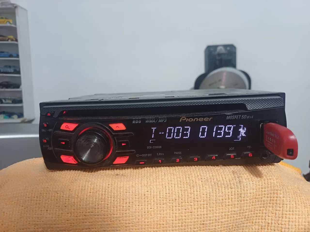Pioneer Deh  2350ub ( COM BLUETOOTH NO AUXILIAR) - Foto 2