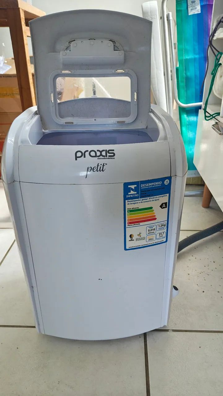 Mini Lavadora Praxis 1,2 Kg - Foto 4