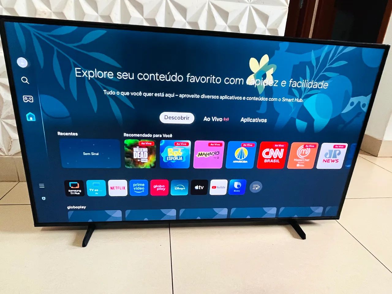 Smart Tv Samsung 43 impecável com Bluetooth  - Foto 2
