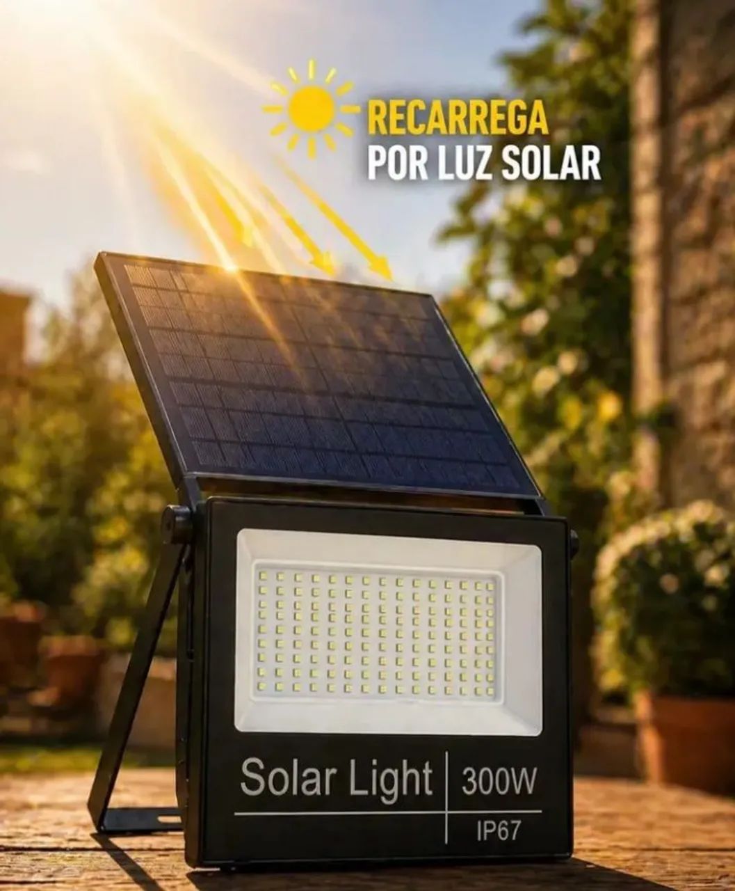 Refletor solar 300w dobravel  - Foto 4