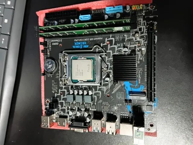 Kit placa mae i5 + 16 ram 300