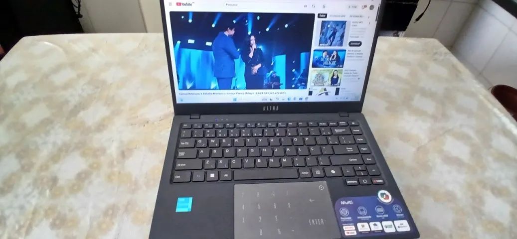 Notebook mult ultra Multilaser semi novo 