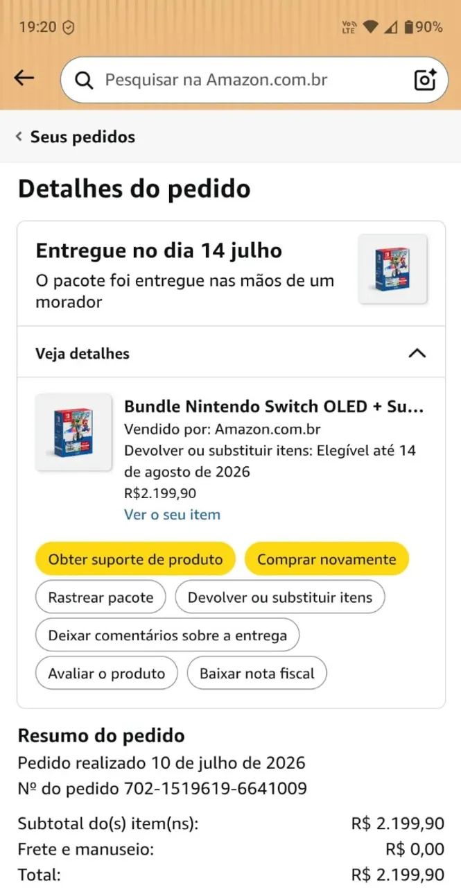 Nintendo Switch Oled Lacrado - Foto 4