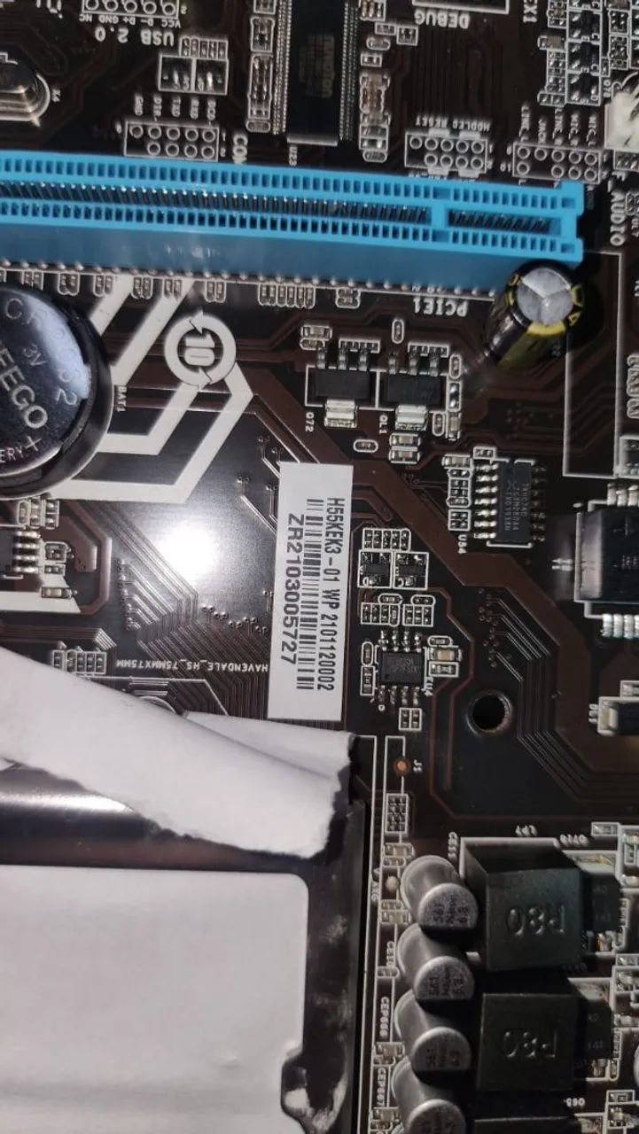 Placa mãe h55kek3 01 nova - Foto 2