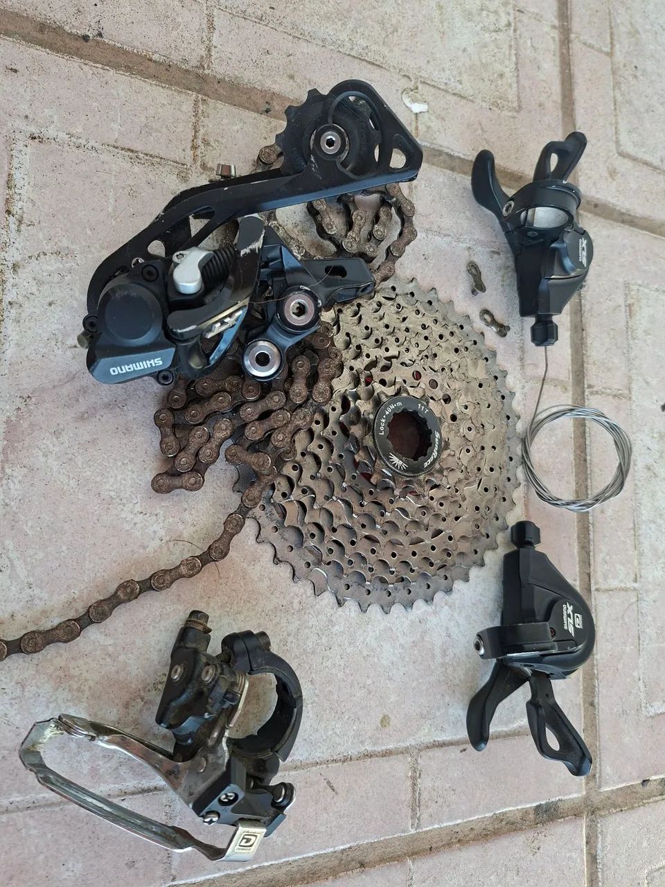 Kit 10 velocidades mtb