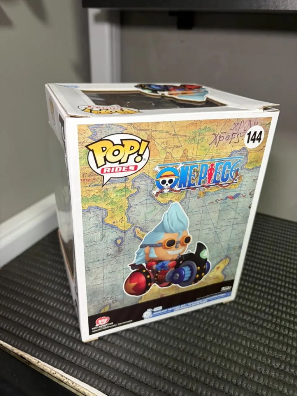 Funko Pop One Piece Franky with Black Rhino - Exclusivo - Ride - Foto 5