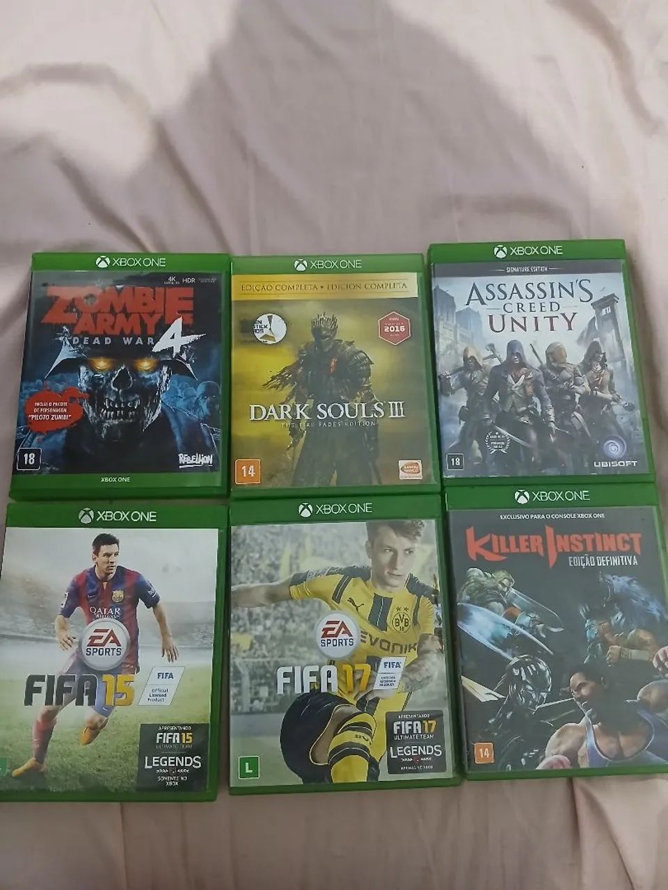 Jogos X Box a partir de 80