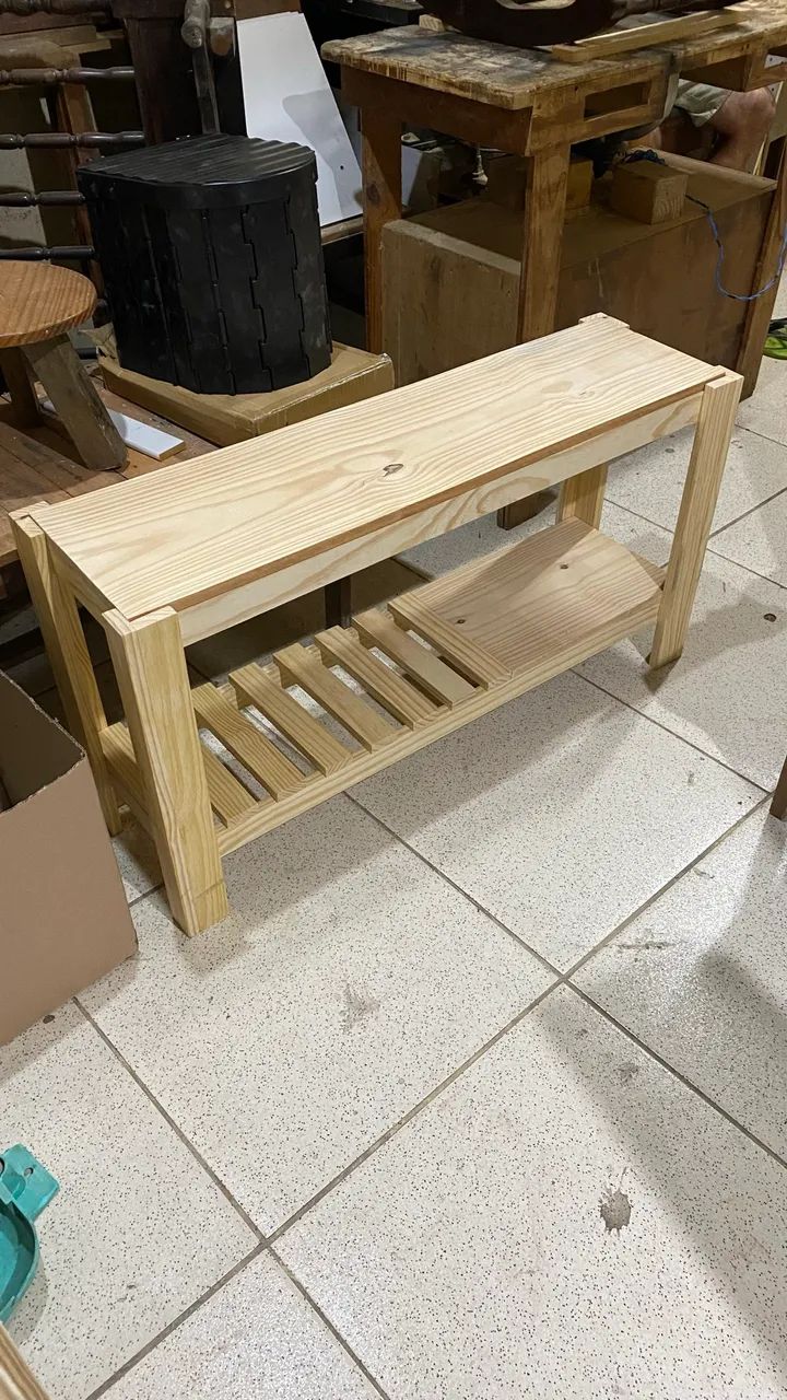 Estante de madeira rack - Foto 3