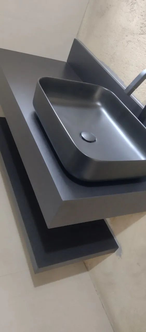 Lavatório banheiro porcelanato  - Foto 3