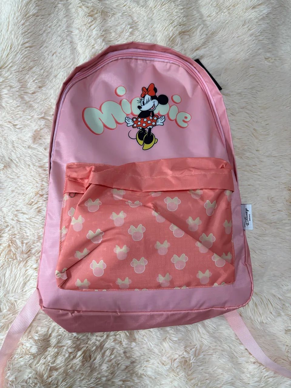 Mochila escolar da Minnie 