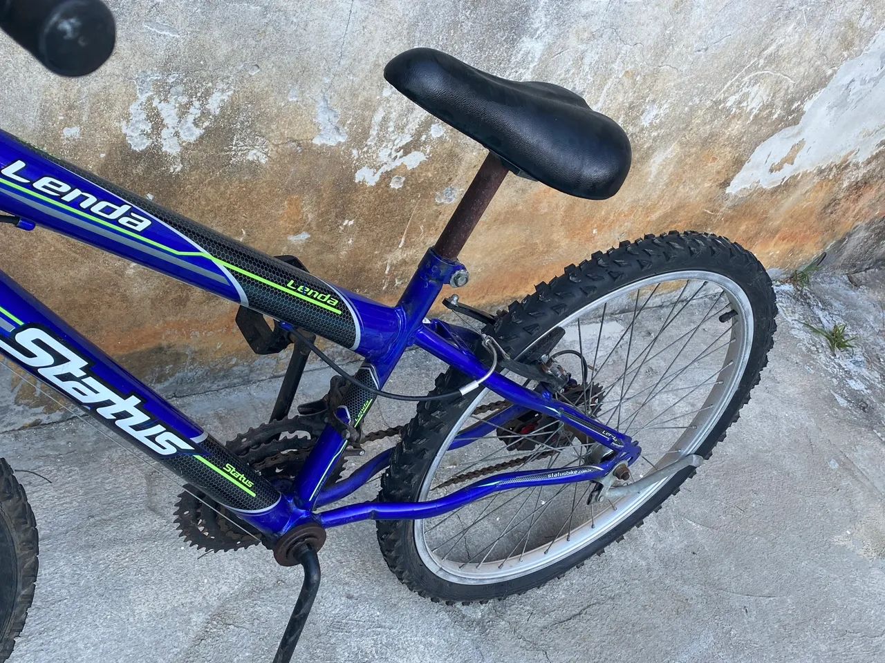 Bicicleta Statusbike Lenda Azul  - Foto 2