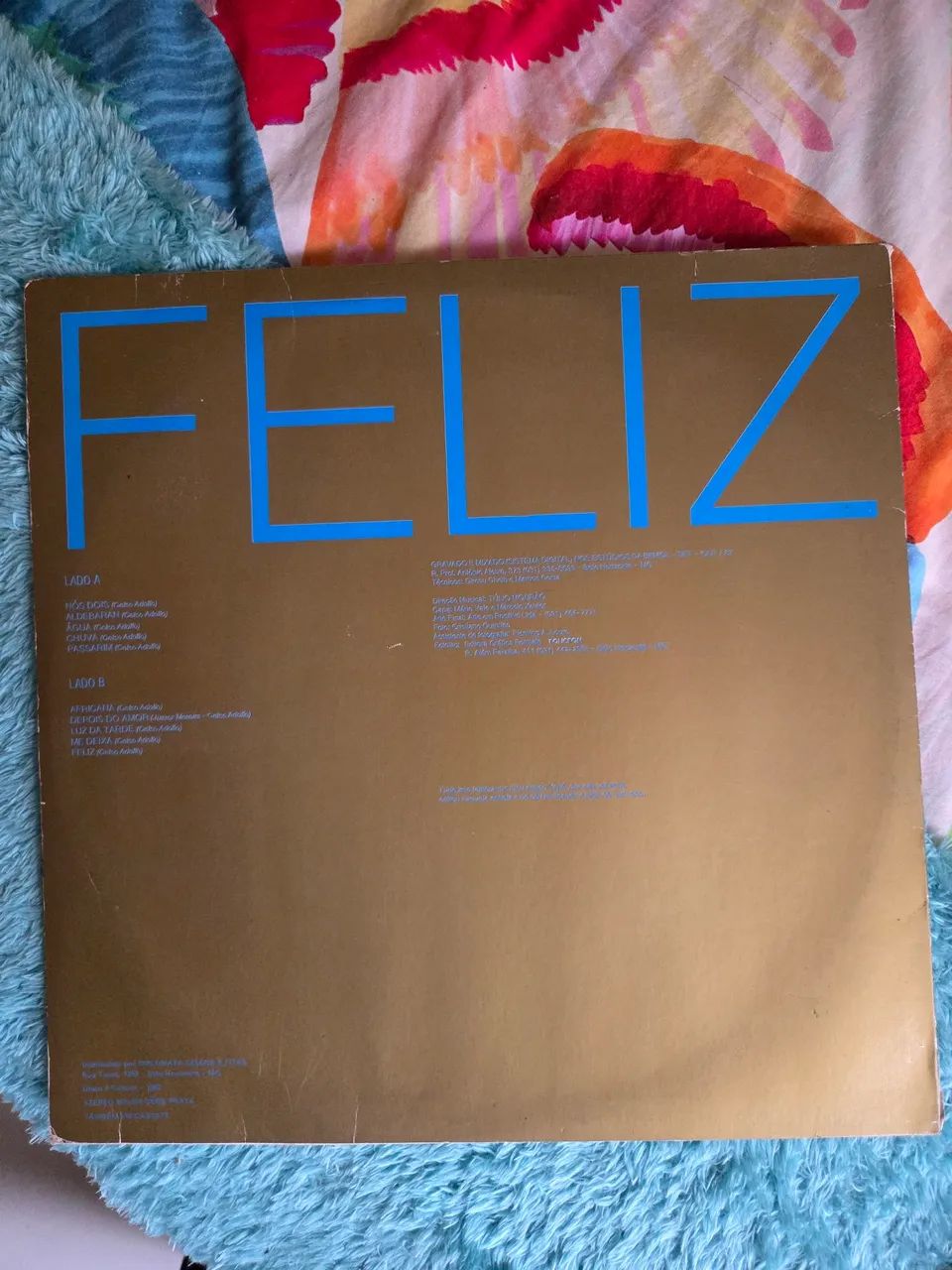 LP VINIL - CELSO ADOLFO - Feliz - Foto 3