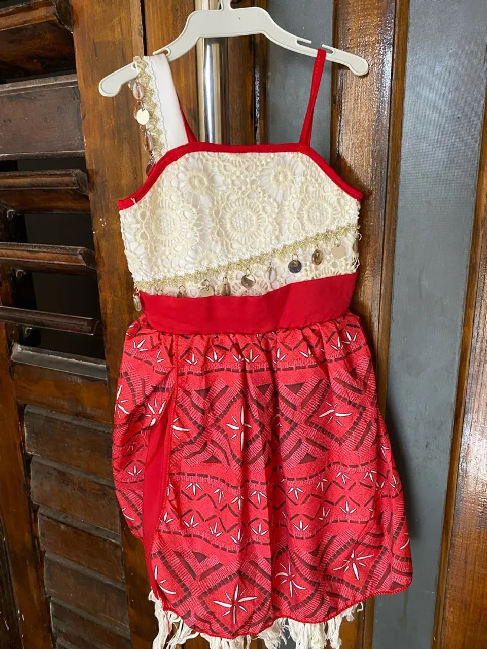Roupa infantil da Moana 