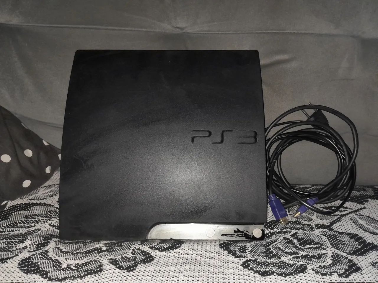 PS3 SLIM + 2 CONTROLE