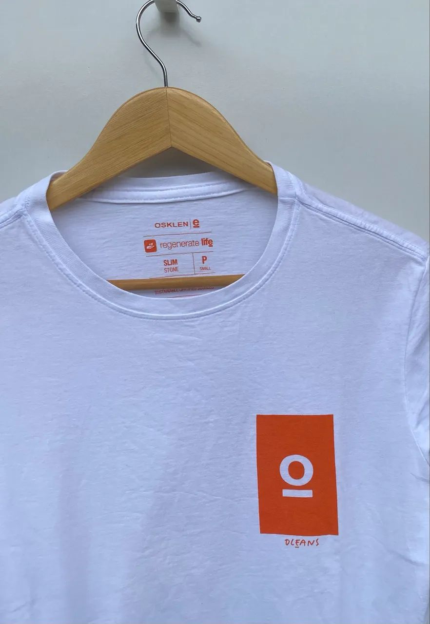 Camiseta Osklen Oceans Branca Original - P - Foto 2