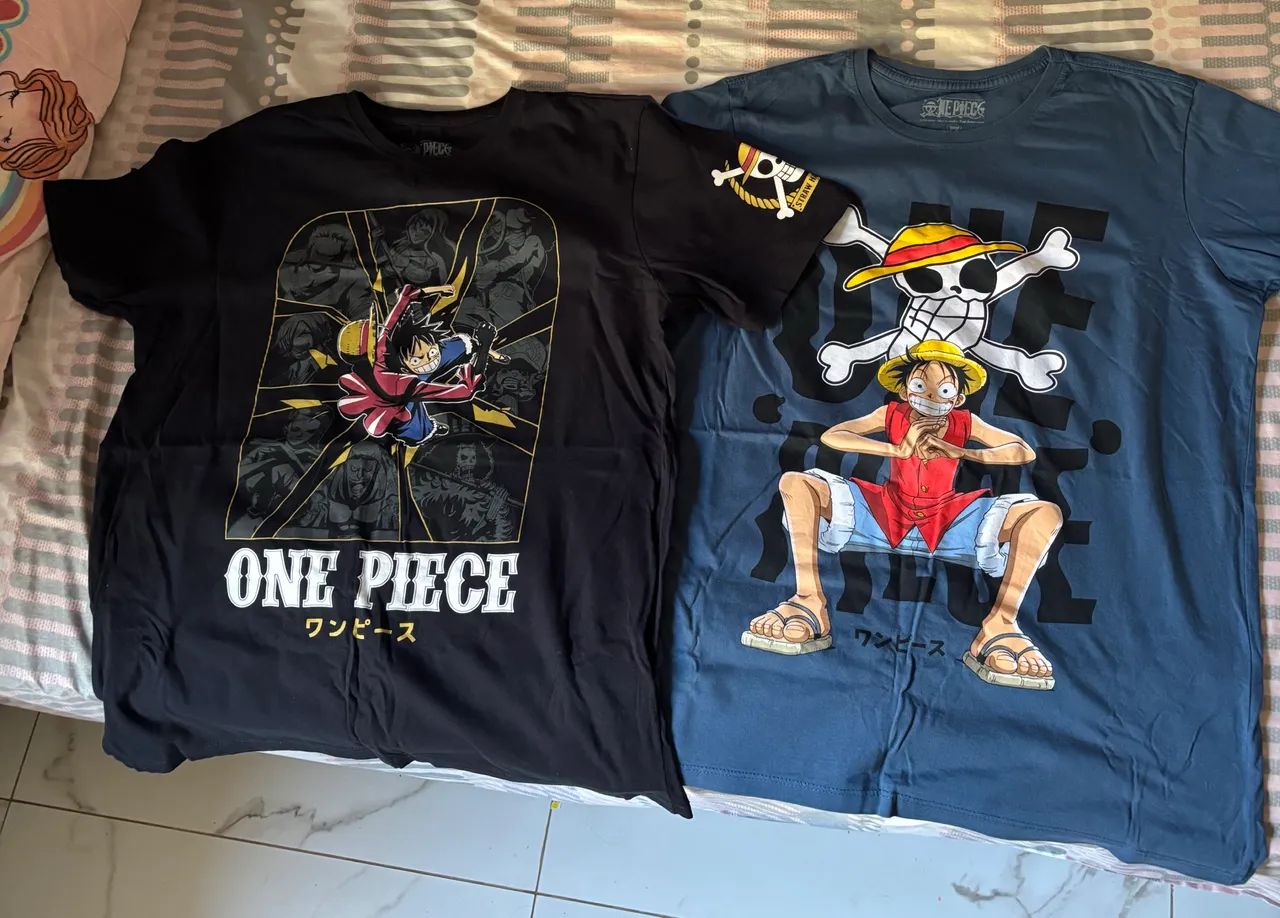 Camisetas One Piece originais 