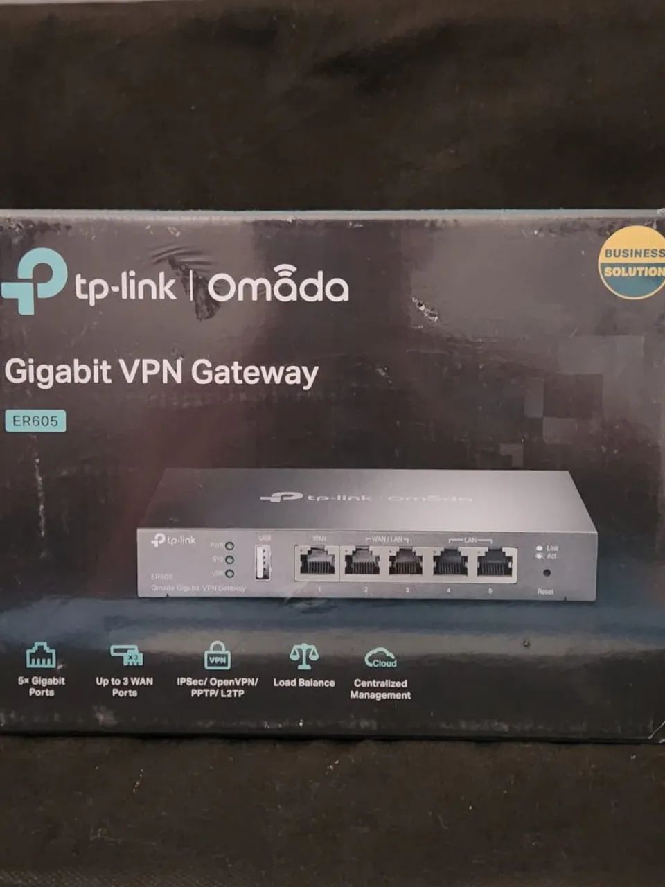 Gateway vpn gigabait TP-Link er605 (NOVO)