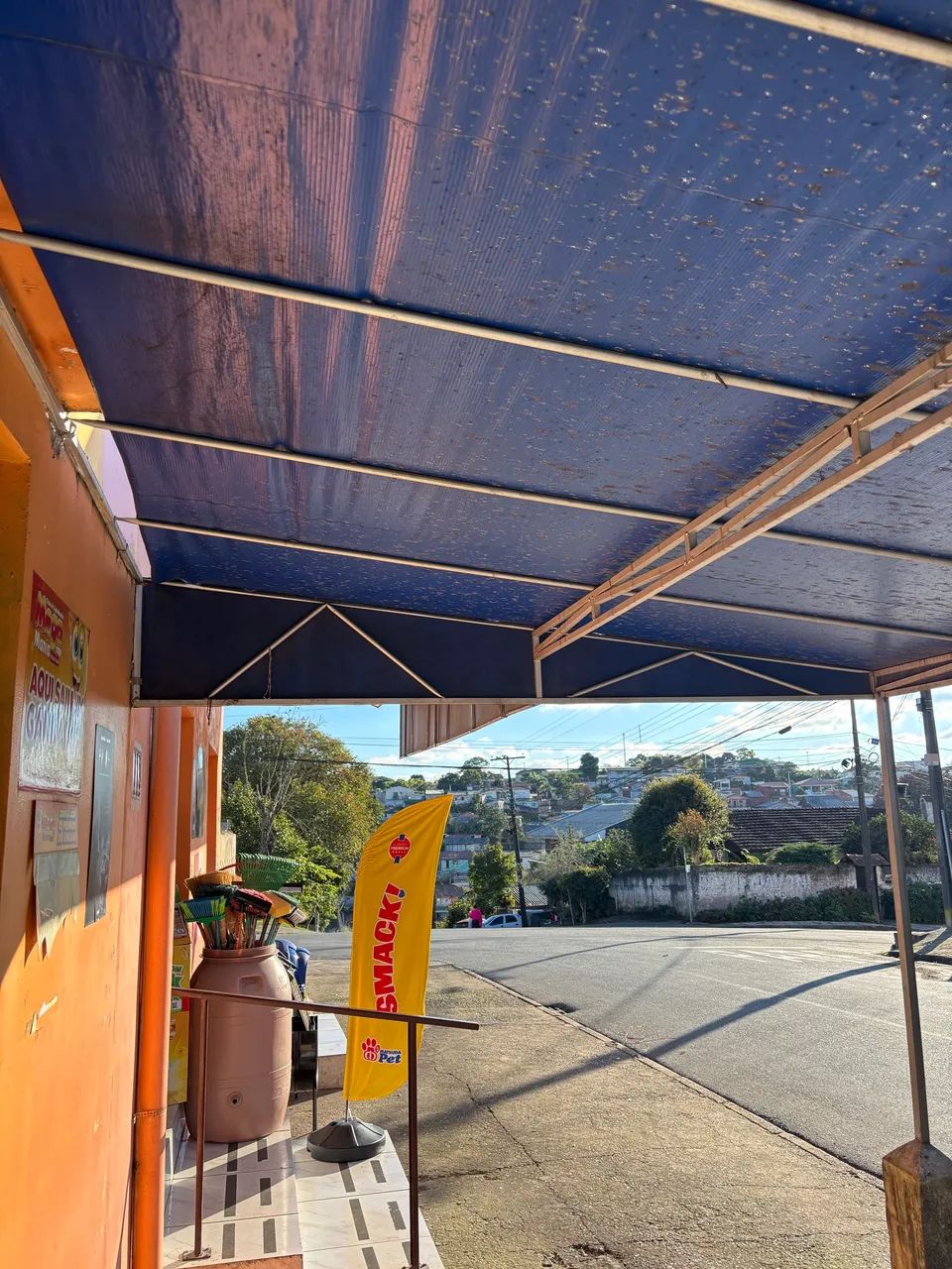 toldo armação 