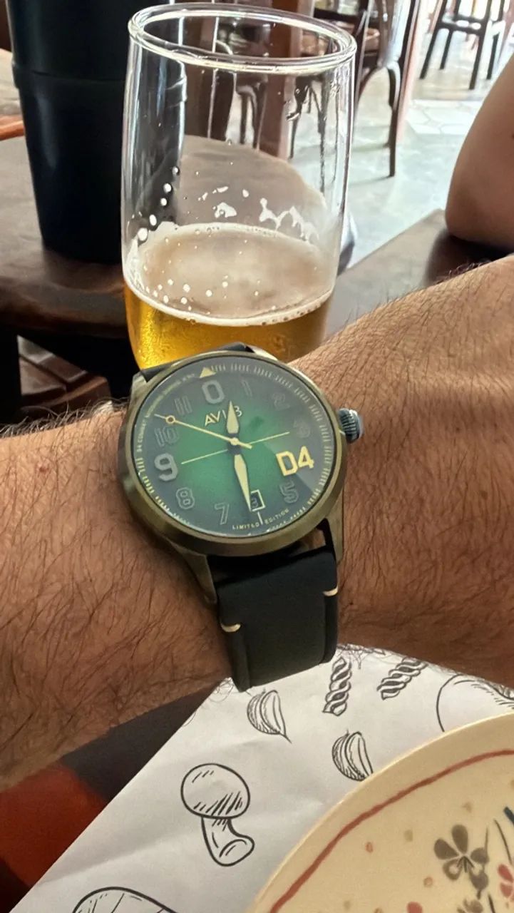 Relógio Avi-8 Flyboy Engineer Automatic ? Senta a Púa? - Foto 3