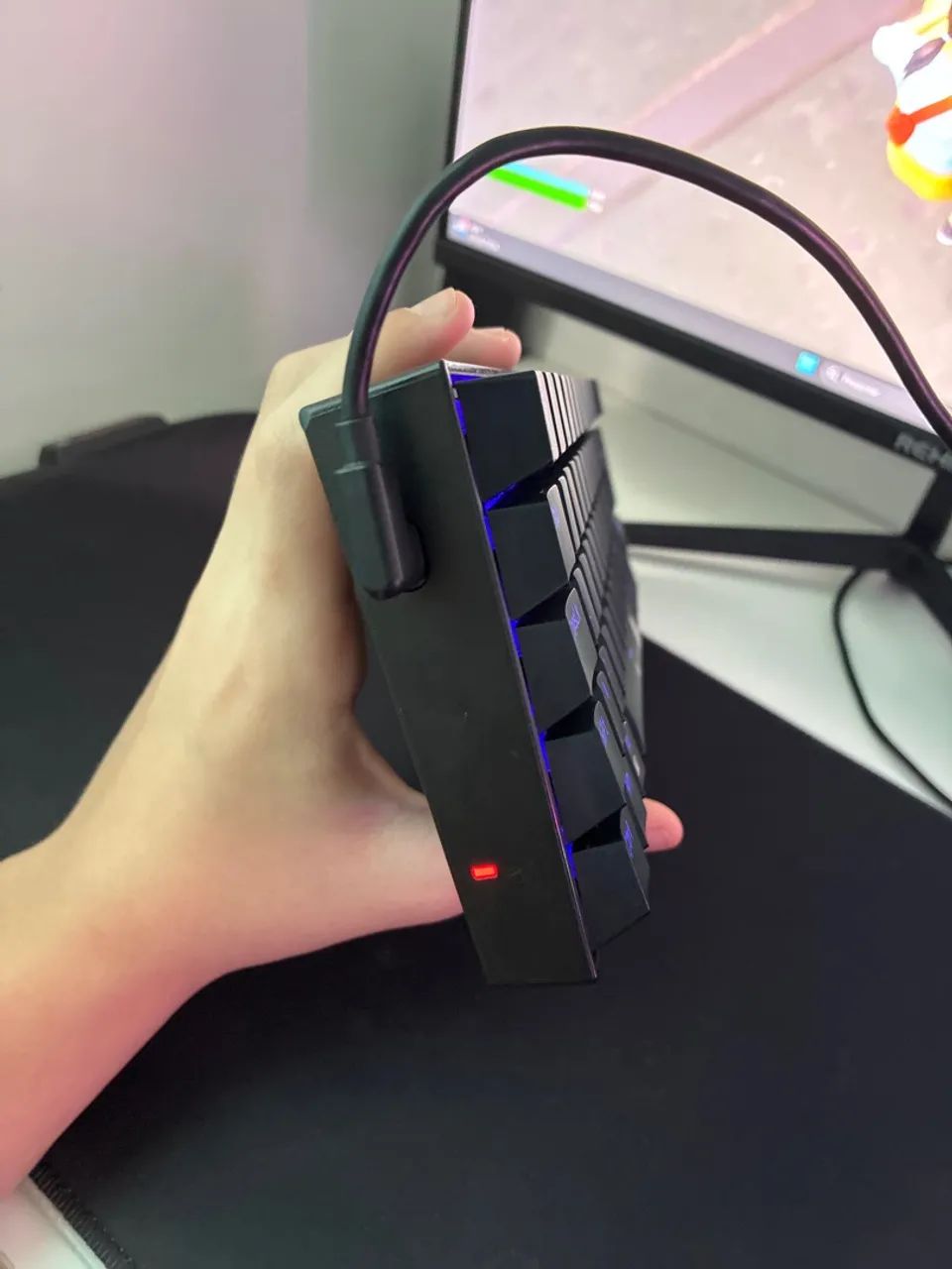TECLADO E MOUSE REDRAGON ORIGINAL - Foto 3