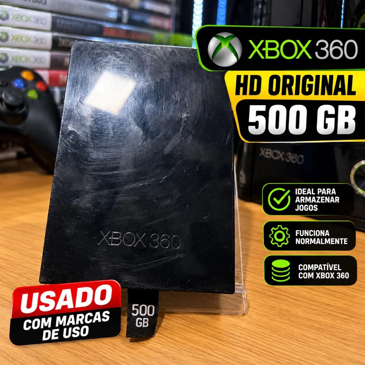 HD 500 X-Box 360 original 