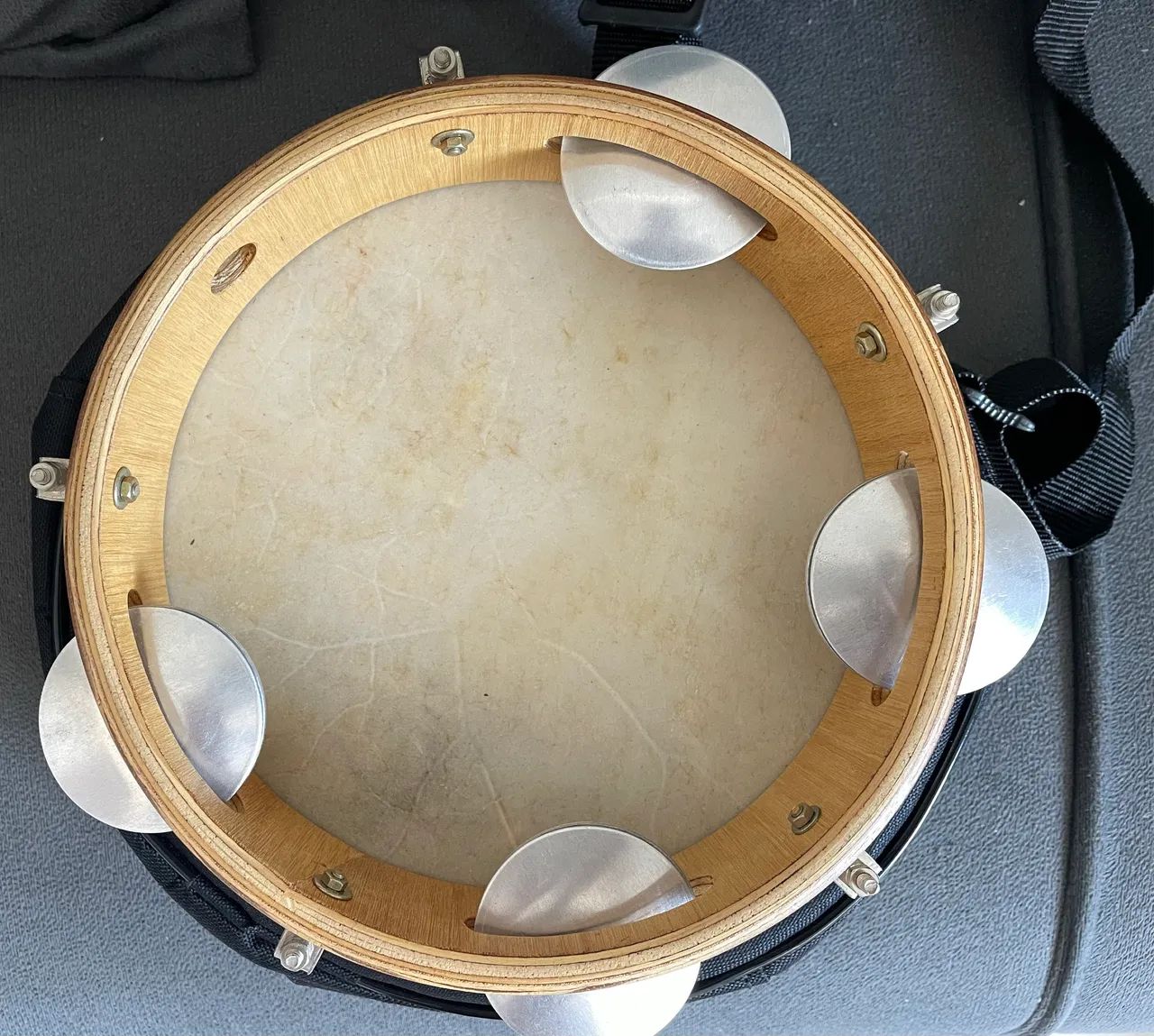 Pandeiro novo com bolsa 10 polegadas contemporânea  - Foto 2