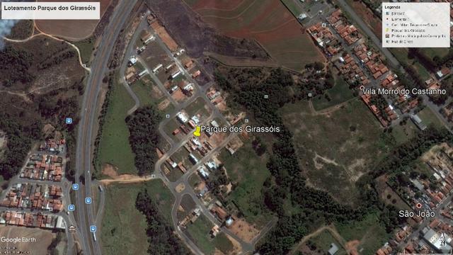 Lote em Cosmópolis/SP, Pq Girassóis, pronto p morar a 800m do centro (TE0048)