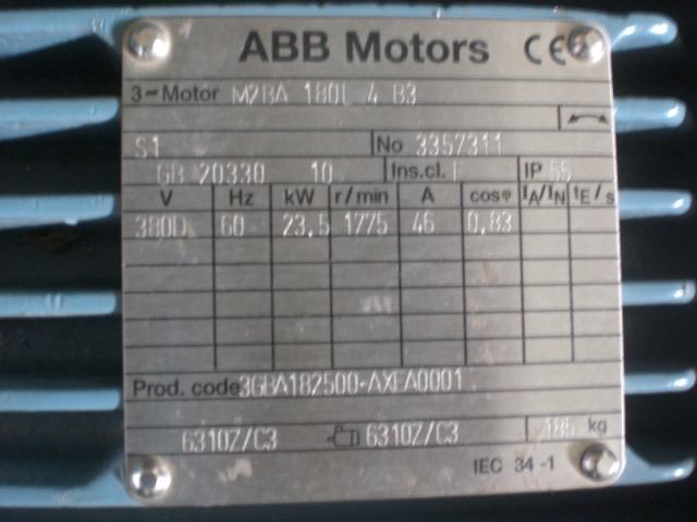 Motor elétrico 32 CV Novo 1775 RPM 380v ABB Motors - Foto 3