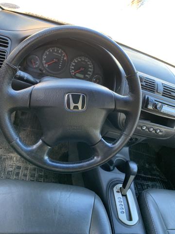 Honda Civic 1.7 automático azul - Foto 4
