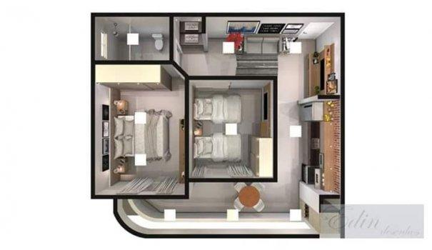 Apartamento Parcelado no centro de Caldas Novas - Flat a Venda no bairro Vila Ol... - Foto 5