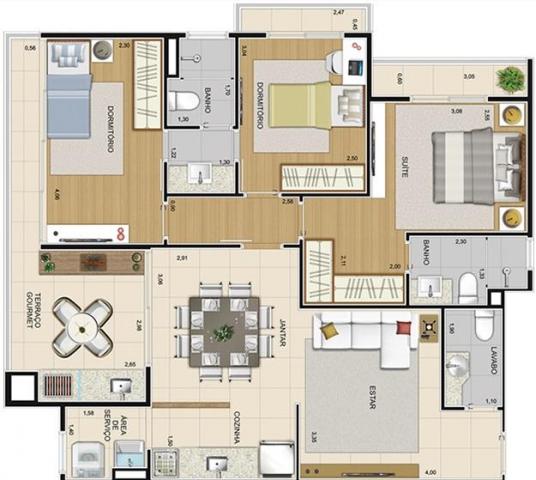 Apartamento à venda com 3 dormitórios em Centro, Osasco cod:36 - Foto 16