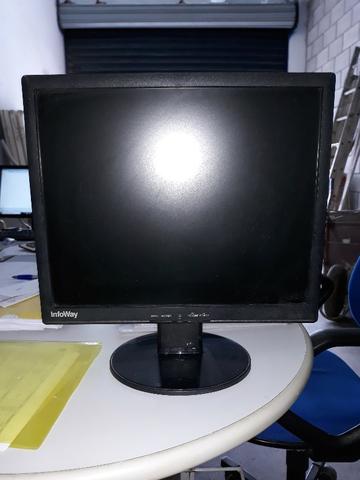 Monitor itautec inforway tela LCD 17 polegadas