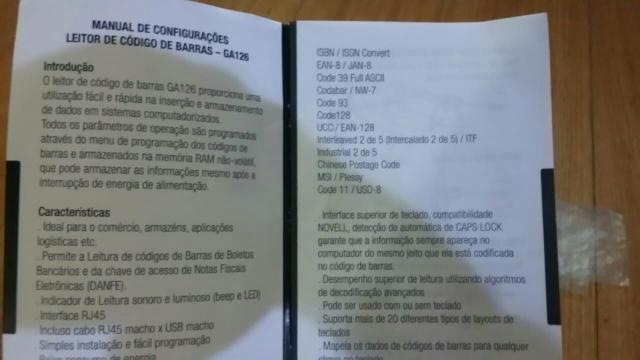 Leitor Laser Códigos de Barras Multilaser - Foto 4