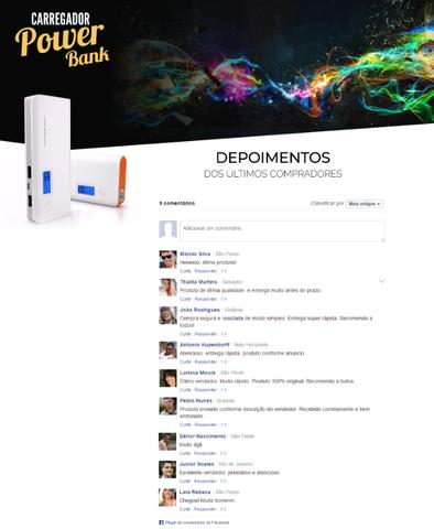 Carregador Portátil Power Bank - Foto 5